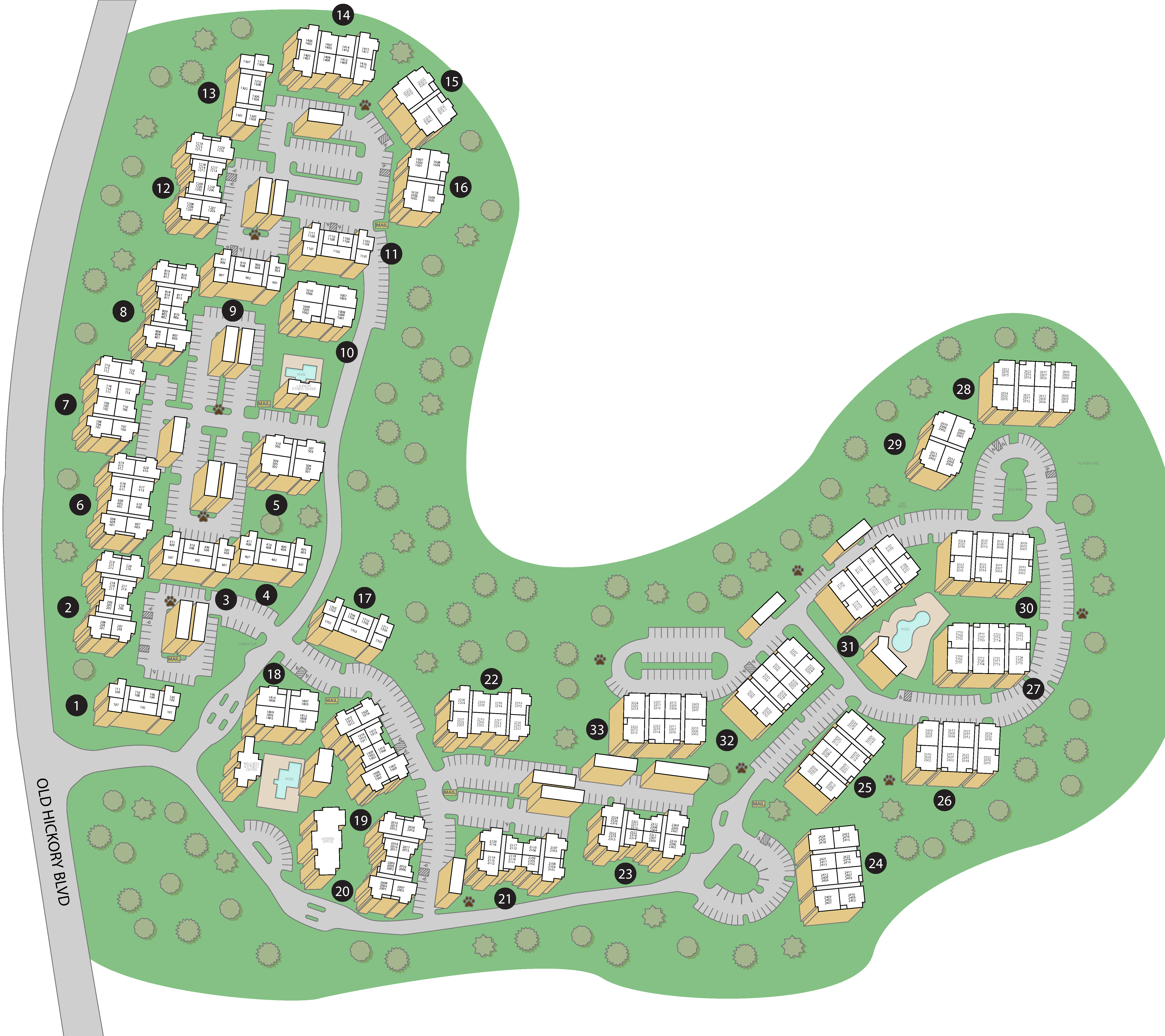 property map