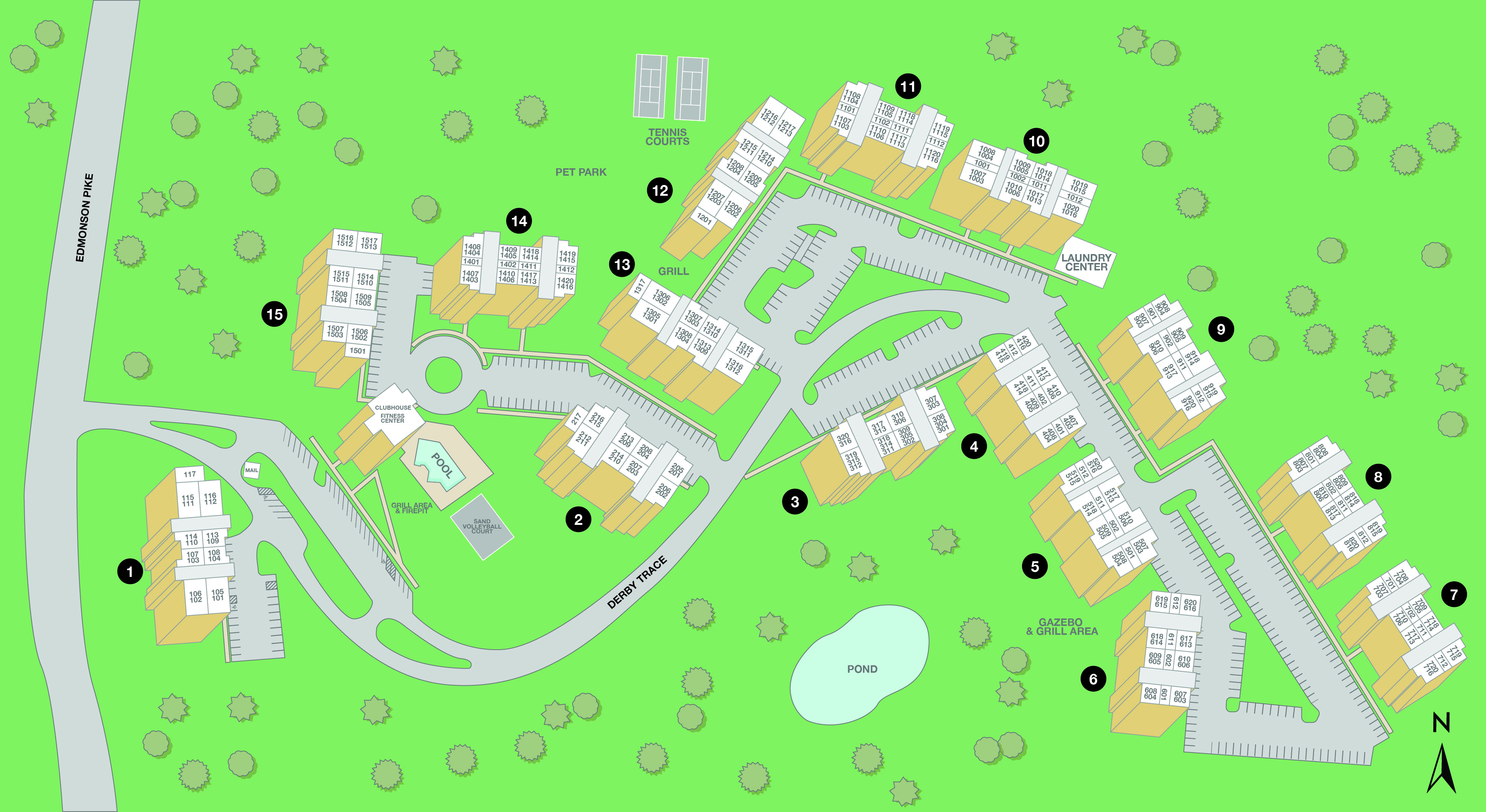 MAA Brentwood Property Sitemap