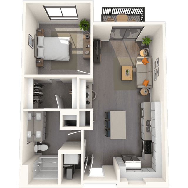 Floorplan image of unit A-322