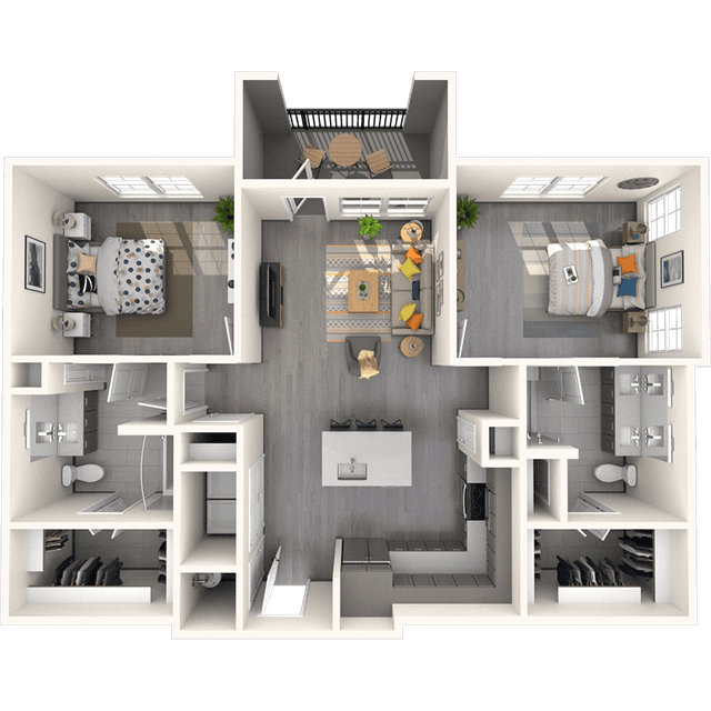Floorplan image of unit 9301