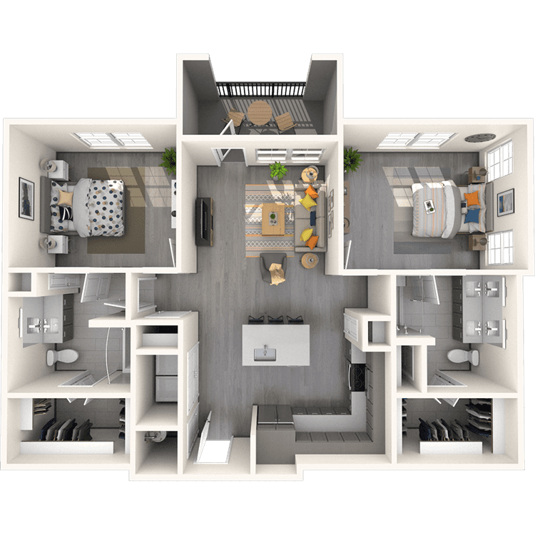 Floorplan image of unit 9201