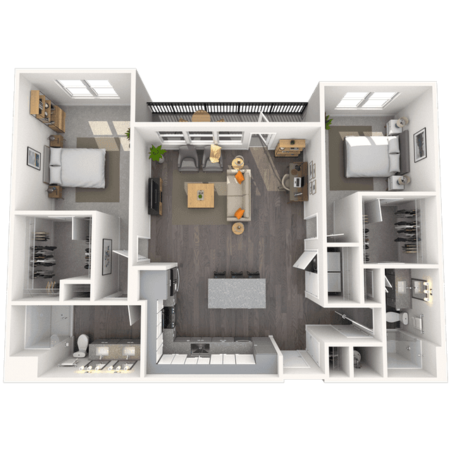 Floorplan image of unit 3120