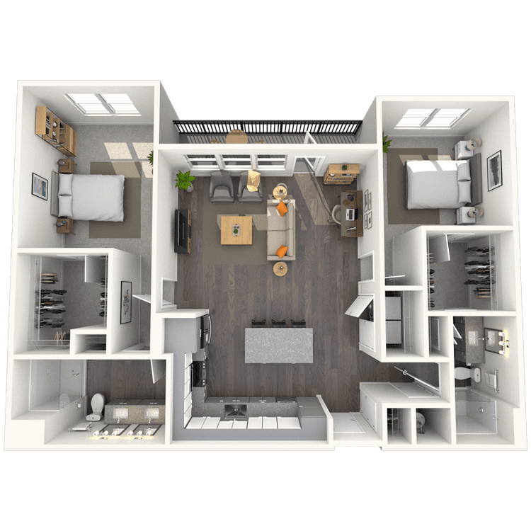 Floorplan image of unit 3120