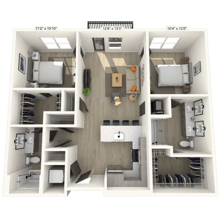 Floorplan image of unit 239