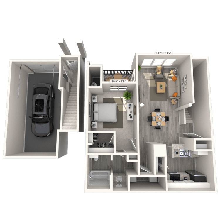 Floorplan image of unit 3111WD