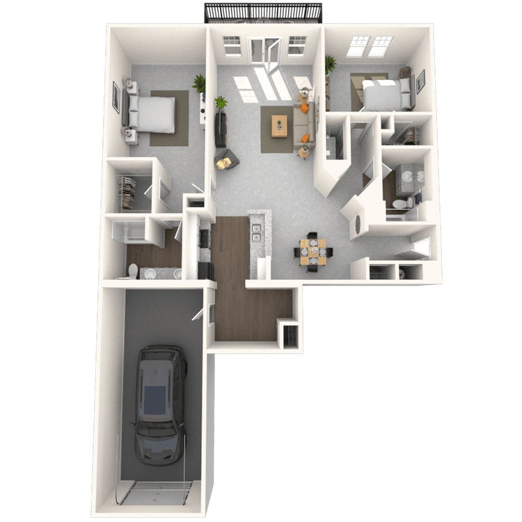 Floorplan image of unit 815