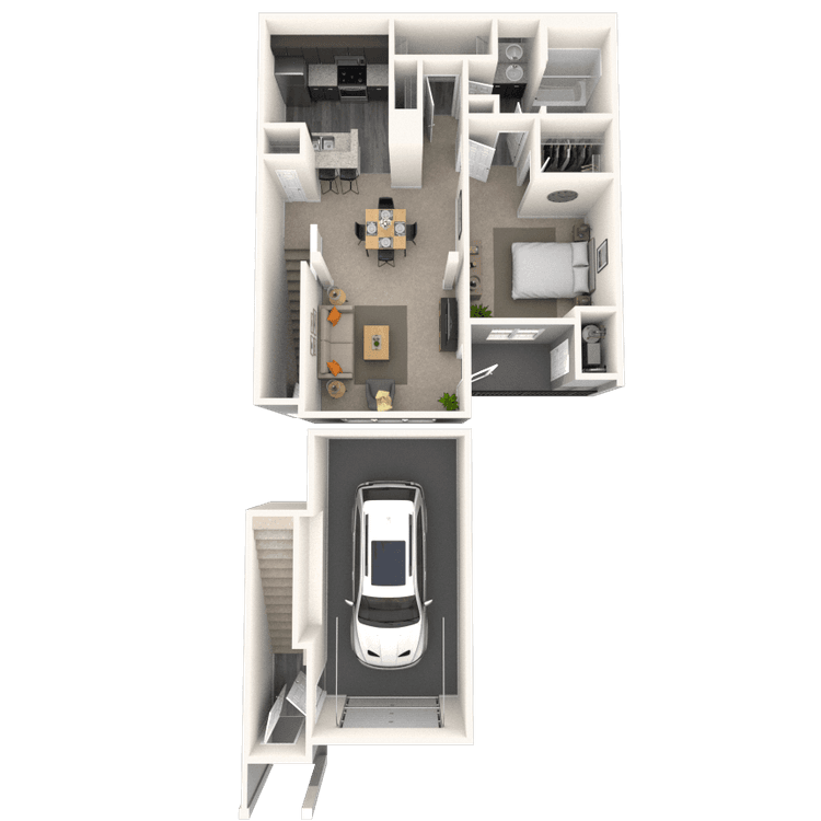 Floorplan image of unit 4986CV2