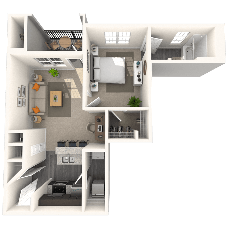 Floorplan image of unit 4982CL3