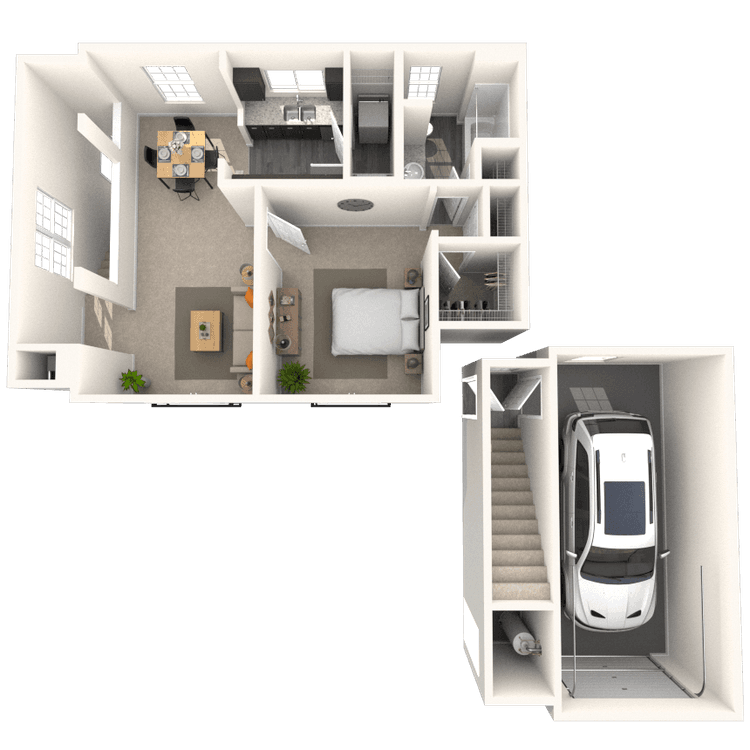 Floorplan image of unit 4810CL2