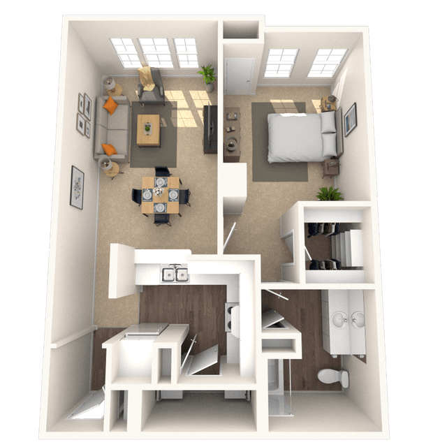 Floorplan image of unit 1103