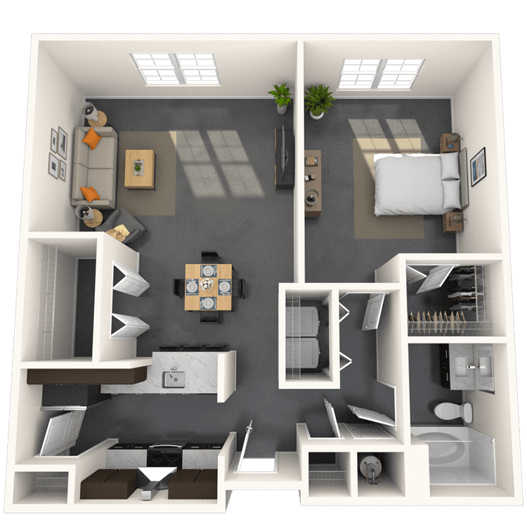 Floorplan image of unit 5304