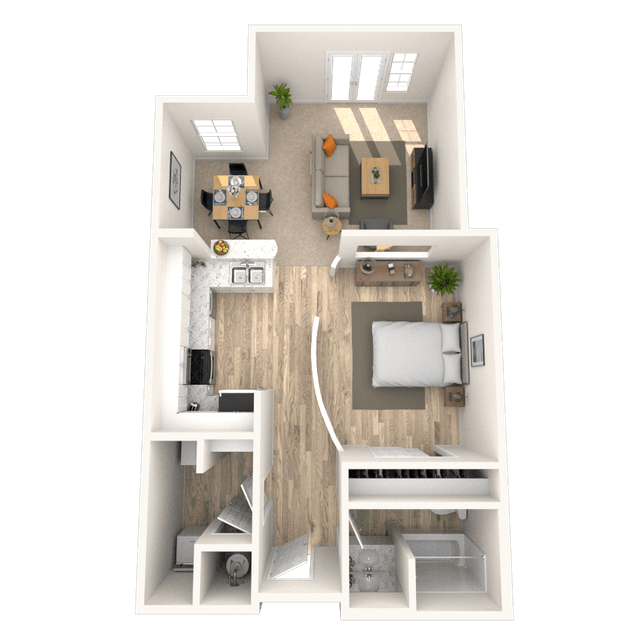 Floorplan image of unit 2209