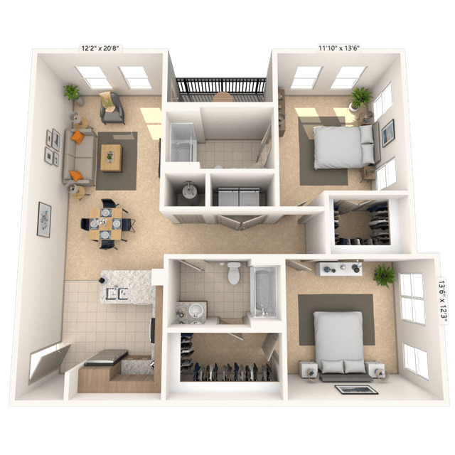 Floorplan image of unit I 5313