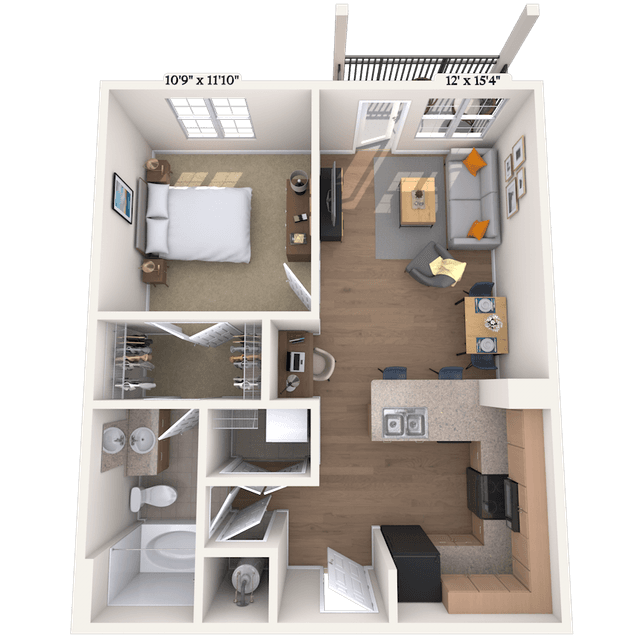 Floorplan image of unit 16216