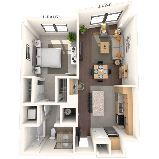 Floorplan image of unit 810HL2