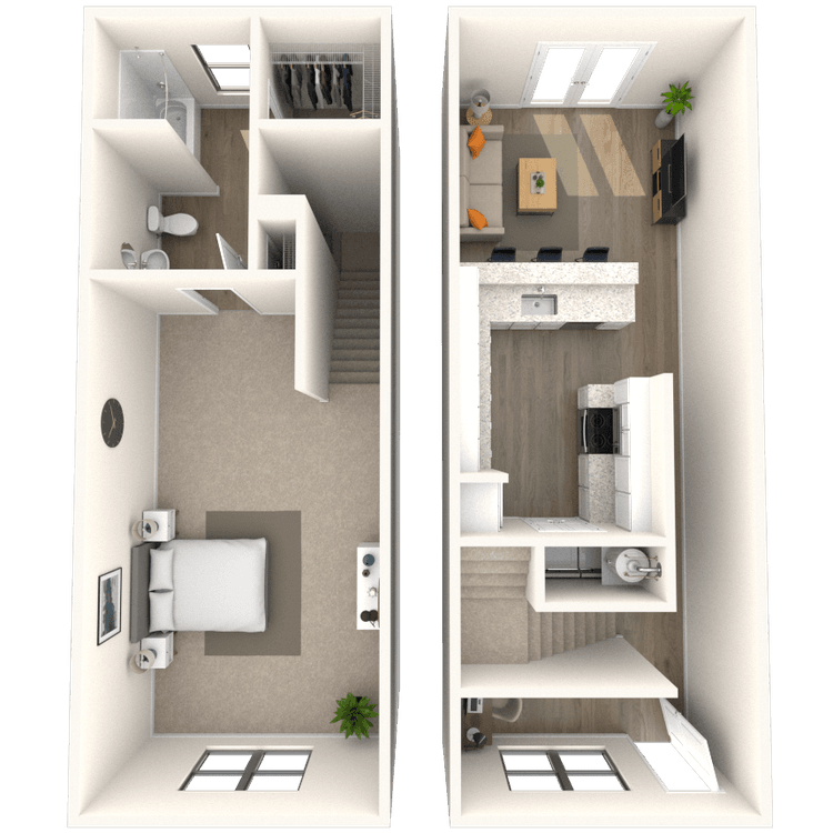 Floorplan image of unit 111