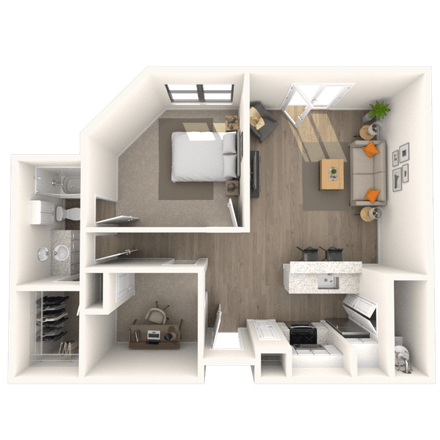 Floorplan image of unit 478
