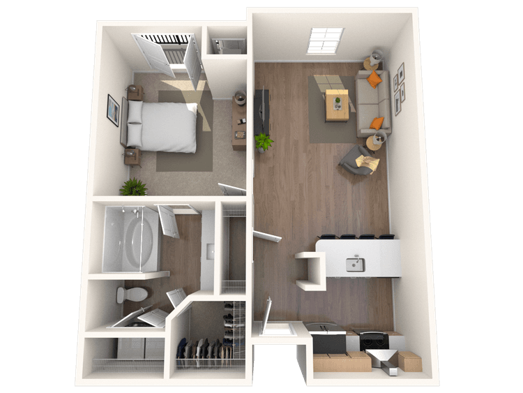 Floorplan image of unit 337