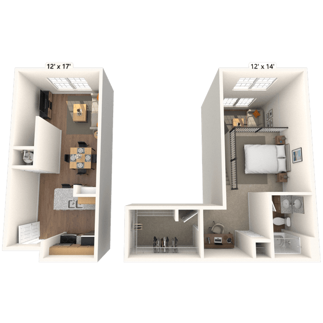Floorplan image of unit 3050