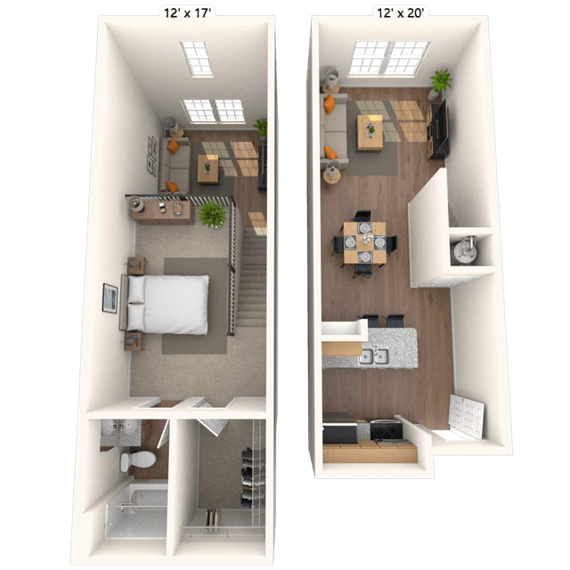 Floorplan image of unit 3053