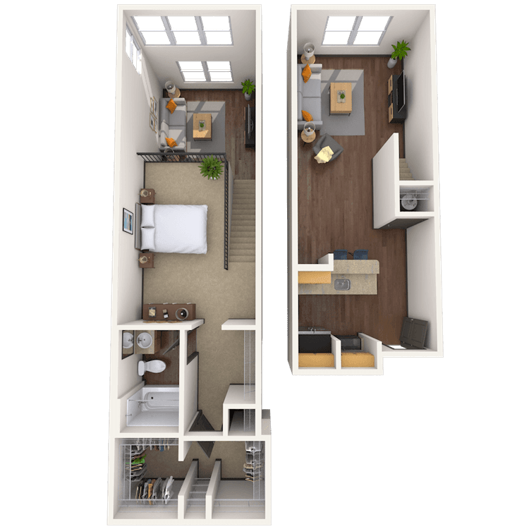 Floorplan image of unit 3092