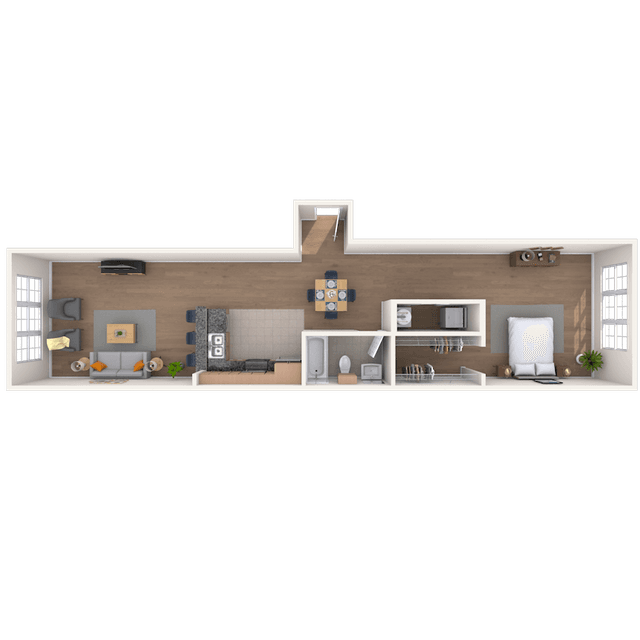 Floorplan image of unit 4118