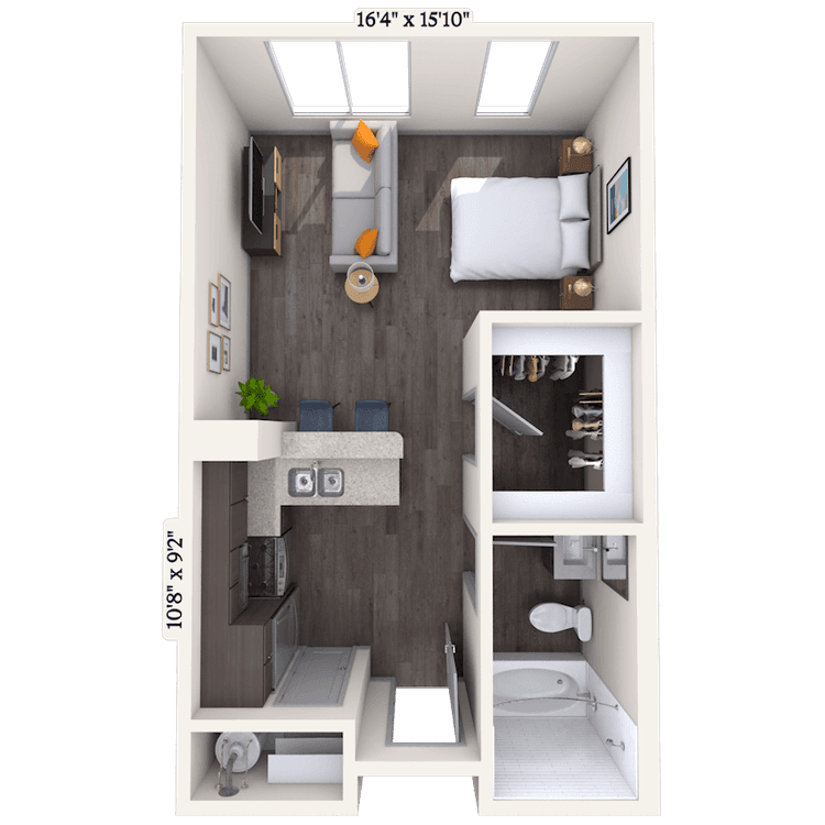 Floorplan image of unit 3246