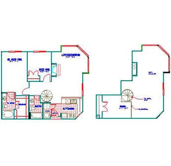 Floorplan image of unit 4236