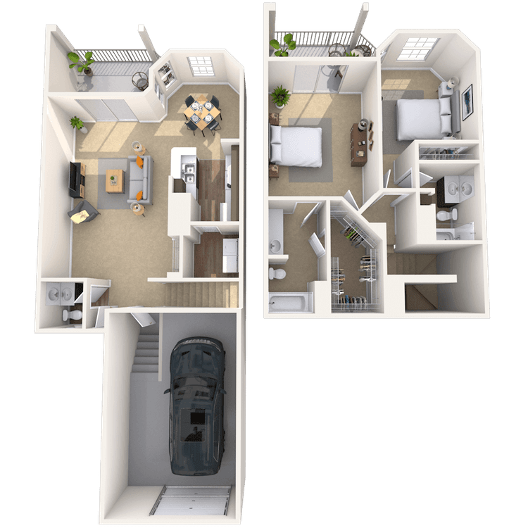 Floorplan image of unit 1314