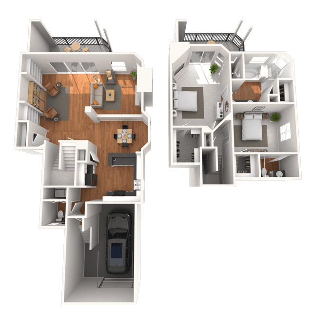 Floorplan image of unit 1311