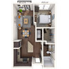 Floorplan image of unit 2072