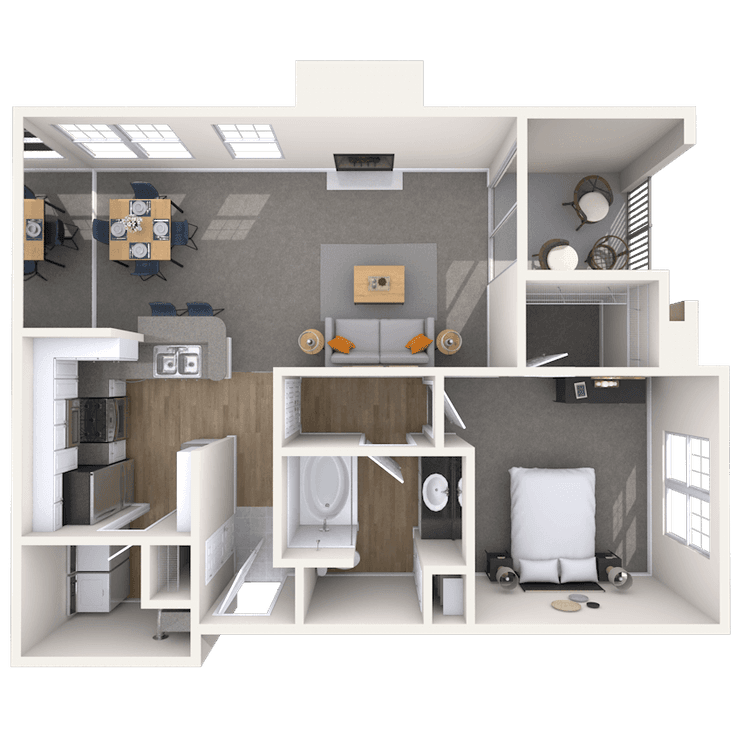 Floorplan image of unit 1414307