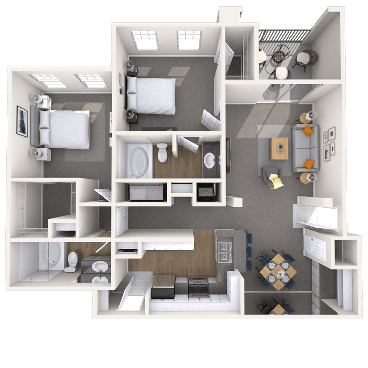 Floorplan image of unit 088306