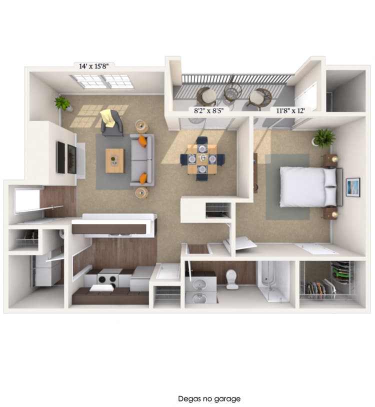 Floorplan image of unit 050533