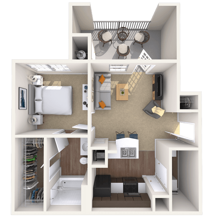 Floorplan image of unit 011306