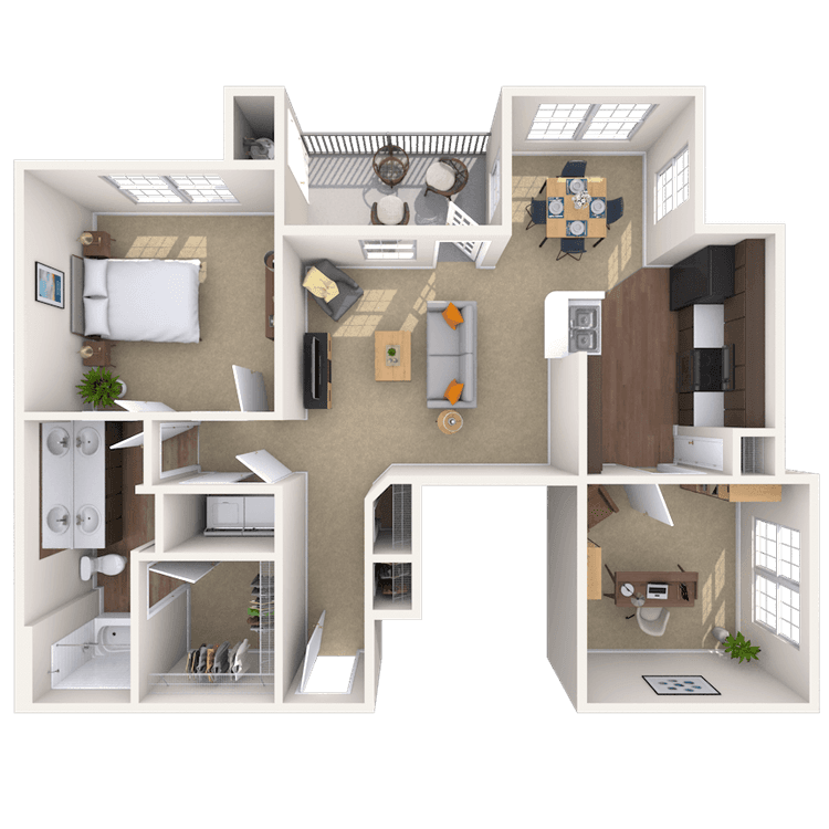Floorplan image of unit 1616308