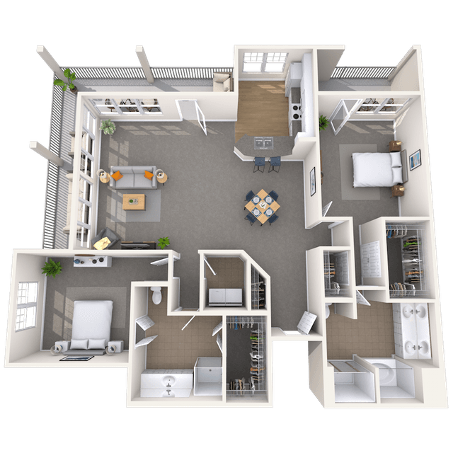 Floorplan image of unit 01570