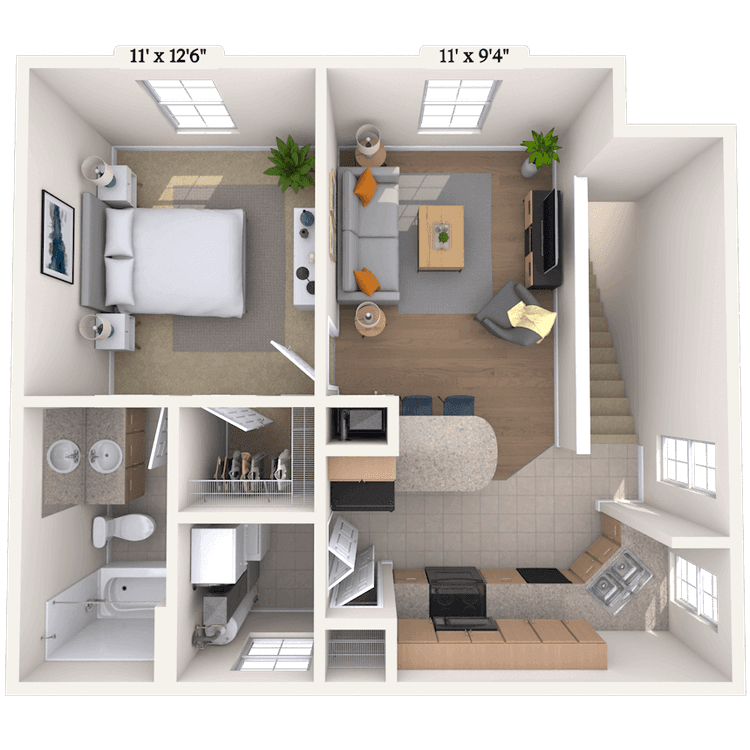 Floorplan image of unit 0215301