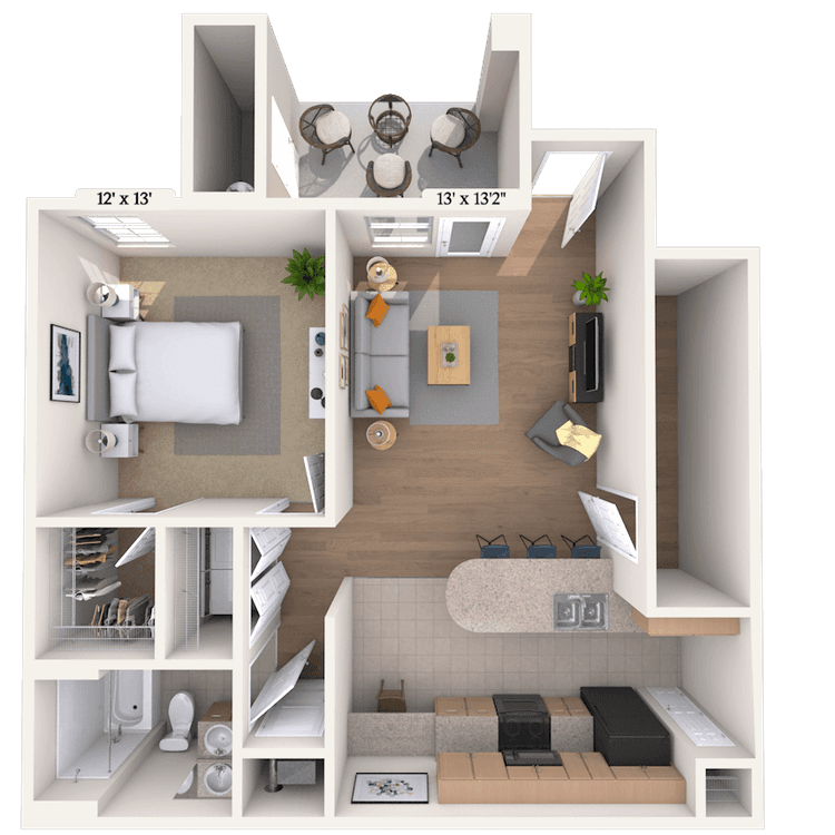 Floorplan image of unit 0211106