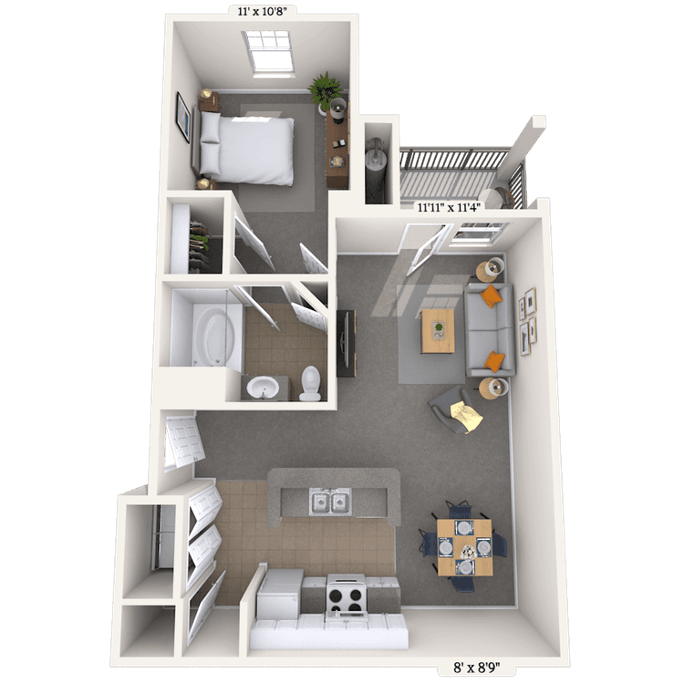 Floorplan image of unit 0505308
