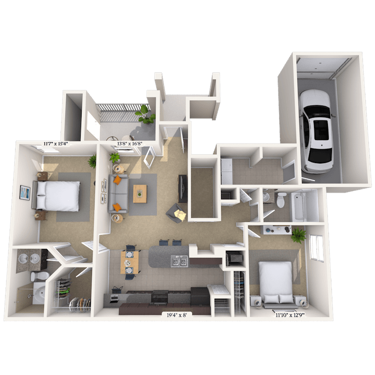 Floorplan image of unit 0202101