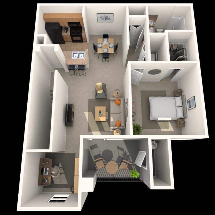 Floorplan image of unit 0128204