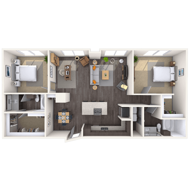 Floorplan image of unit 11084