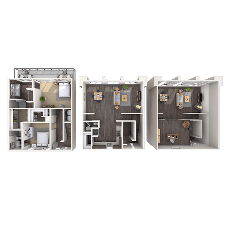 Floorplan image of unit 13116
