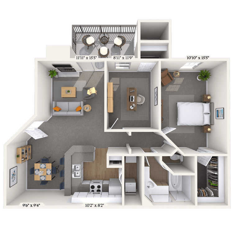 Floorplan image of unit 010211