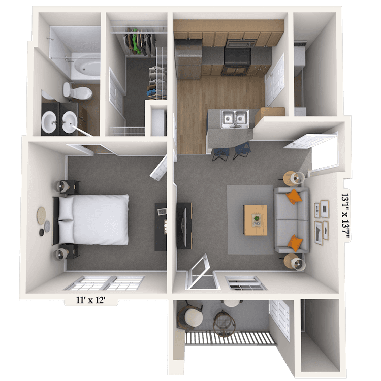 Floorplan image of unit 191925