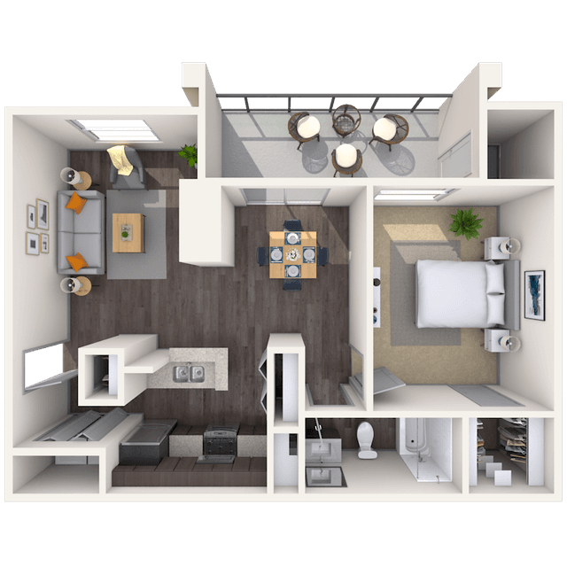 Floorplan image of unit 06625