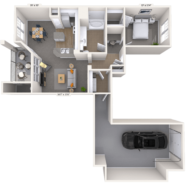 Floorplan image of unit 313115