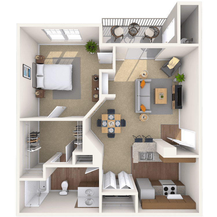 Floorplan image of unit 011315