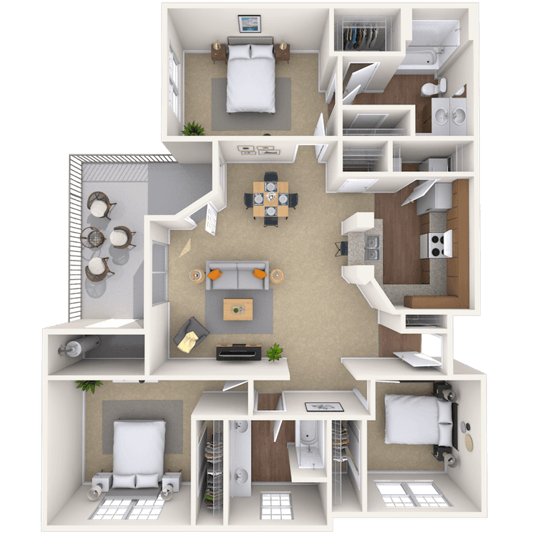 Floorplan image of unit 011225